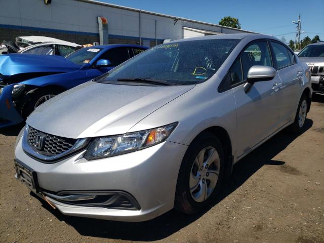Photo 2 from auction – 2014 HONDA CIVIC LX with VIN 19XFB2F51EE229451