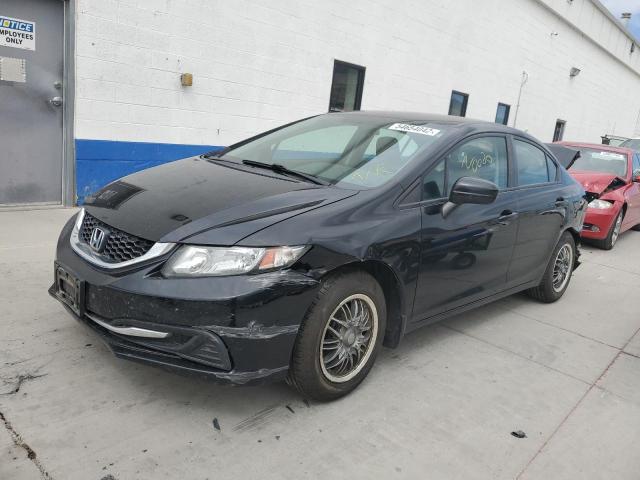 Photo 2 from auction – 2014 HONDA CIVIC LX with VIN 19XFB2F55EE260296