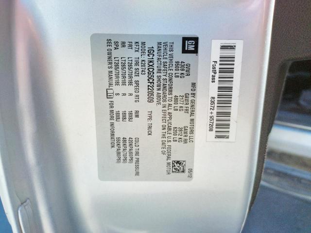 Photo 10 from auction – 2012 CHEVROLET SILVERADO with VIN 1GC1KXCG5CF220509