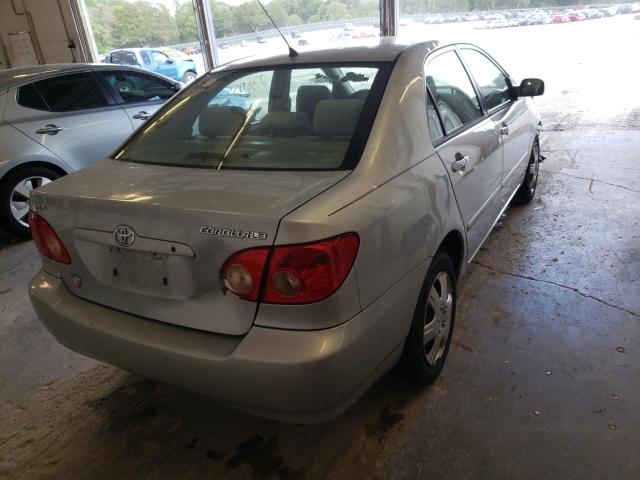 Фото 4 с аукциона – 2008 TOYOTA COROLLA CE с VIN 2T1BR32E18C904787