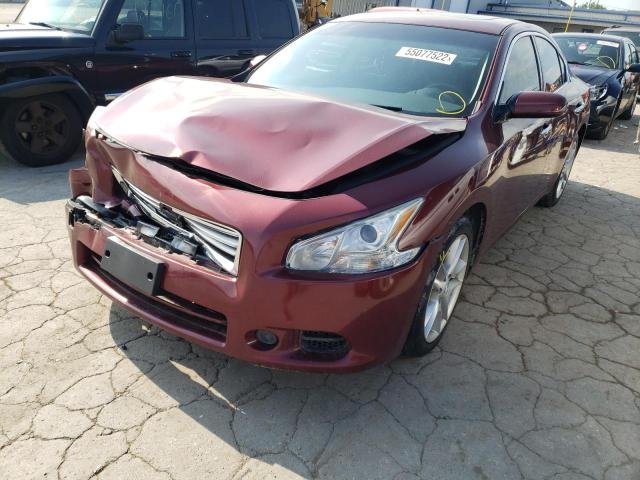 Photo 2 from auction – 2012 NISSAN MAXIMA S with VIN 1N4AA5AP5CC825566