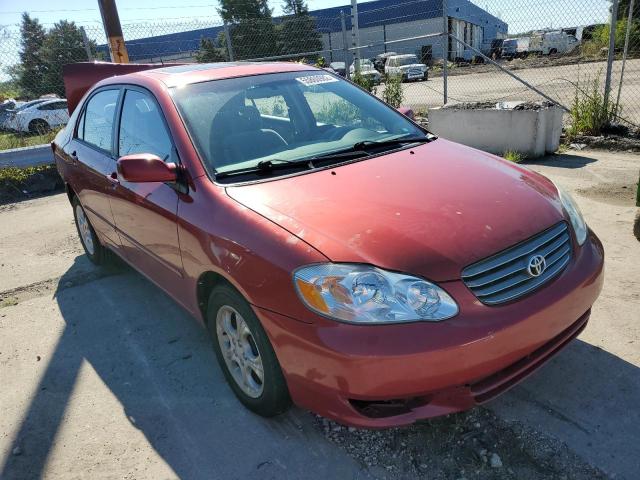 TOYOTA COROLLA 2004 with VIN 2T1BR32E74C260979 - Photo from auction