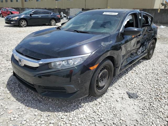 Photo 2 from auction – 2018 HONDA CIVIC LX with VIN 19XFC2F56JE020696