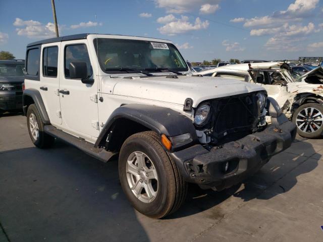 Photo 1 from auction – 2020 JEEP WRANGLER U with VIN 1C4HJXDN7LW214032