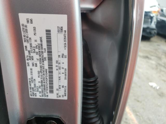 Photo 10 from auction – 2016 FORD F150 SUPER with VIN 1FTEW1CP3GFD32492