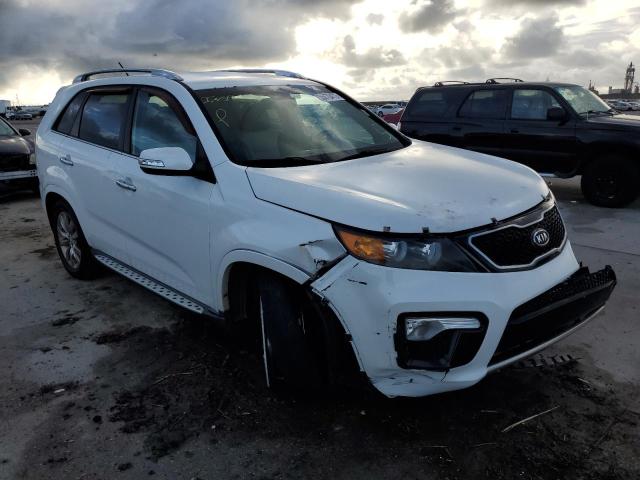 KIA SORENTO SX 2013 with VIN 5XYKW4A28DG326420 - Photo from auction