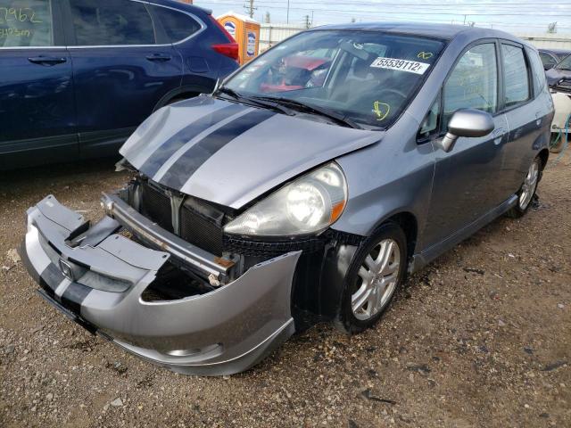 Photo 2 from auction – 2007 HONDA FIT S with VIN JHMGD38637S058064
