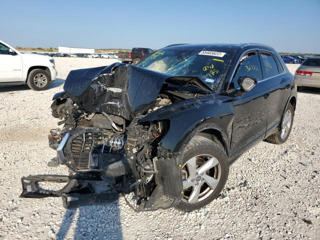 Photo 2 from auction – 2020 AUDI Q3 PREMIUM with VIN WA1AECF35L1036185