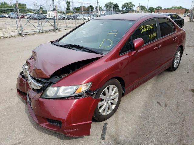 Photo 2 from auction – 2010 HONDA CIVIC with VIN 19XFA1F59AE069388