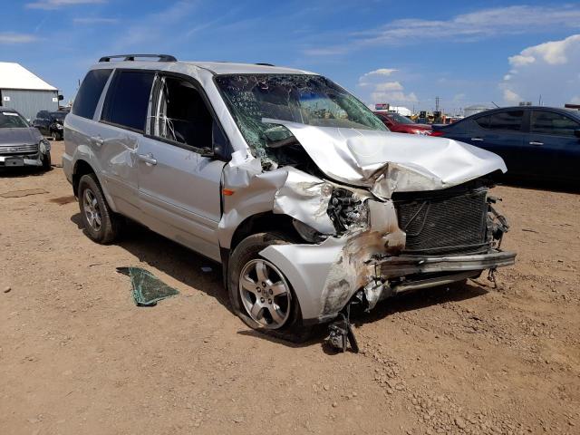 HONDA PILOT EX 2008 with VIN 5FNYF28438B019529 - Photo from auction