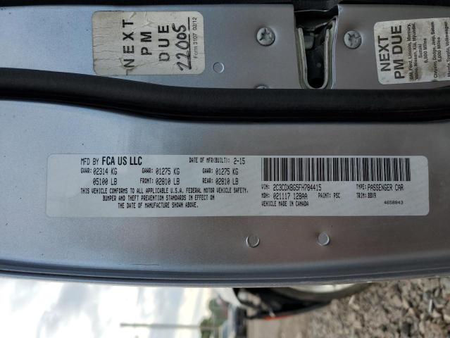 Photo 10 from auction – 2015 DODGE CHARGER SE with VIN 2C3CDXBG5FH784415