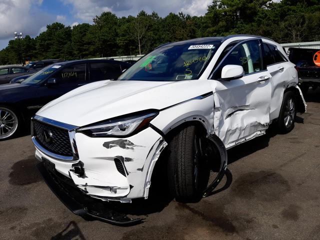 Photo 2 from auction – 2021 INFINITI QX50 LUXE with VIN 3PCAJ5BB9MF124580