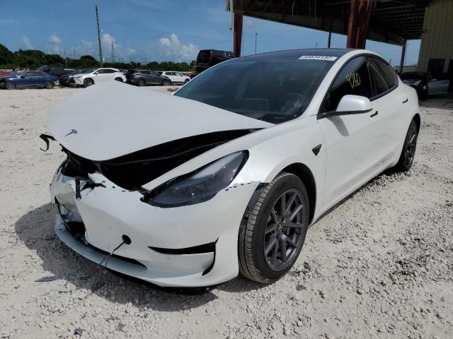 Photo 2 from auction – 2021 TESLA MODEL 3 with VIN 5YJ3E1EA4MF977428