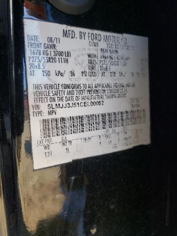 Photo 10 from auction – 2012 LINCOLN NAVIGATOR with VIN 5LMJJ3J51CEL00062