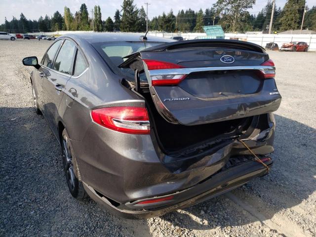 Photo 3 from auction – 2017 FORD FUSION SE with VIN 3FA6P0LU4HR356585