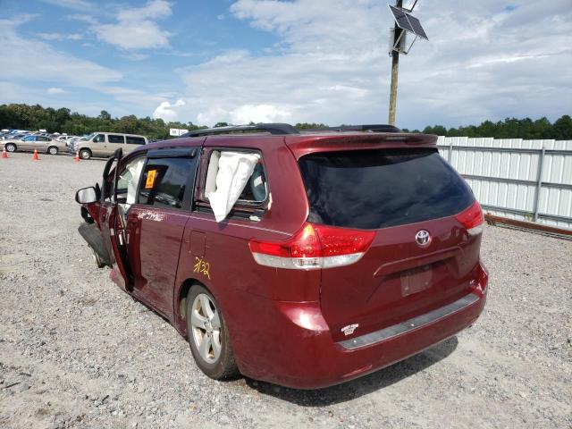 Photo 3 from auction – 2011 TOYOTA SIENNA LE with VIN 5TDKK3DC4BS129433