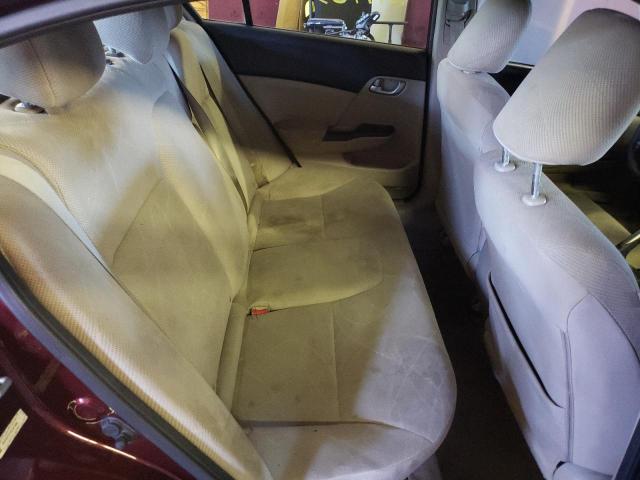 Photo 6 from auction – 2012 HONDA CIVIC with VIN 19XFB2F57CE321466