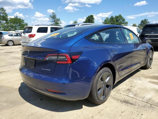 Photo 4 from auction – 2022 TESLA MODEL 3 with VIN 5YJ3E1EB0NF159298
