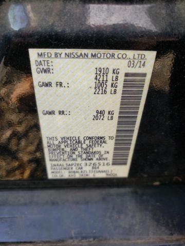 Photo 10 from auction – 2014 NISSAN ALTIMA 2.5 with VIN 1N4AL3AP2EC326516