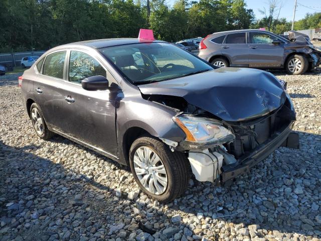 NISSAN SENTRA S 2015 with VIN 3N1AB7AP7FL654480 - Photo from auction