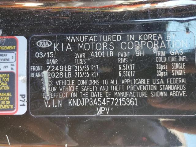 Photo 10 from auction – 2015 KIA SOUL + with VIN KNDJP3A54F7215361