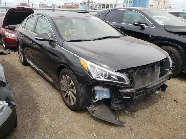Photo 1 from auction – 2016 HYUNDAI SONATA SPO with VIN 5NPE34AF9GH391007