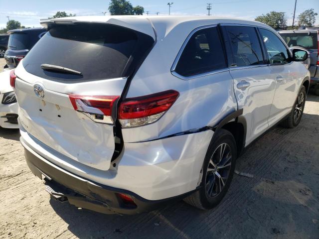 Photo 4 from auction – 2019 TOYOTA HIGHLANDER with VIN 5TDZZRFH1KS298735