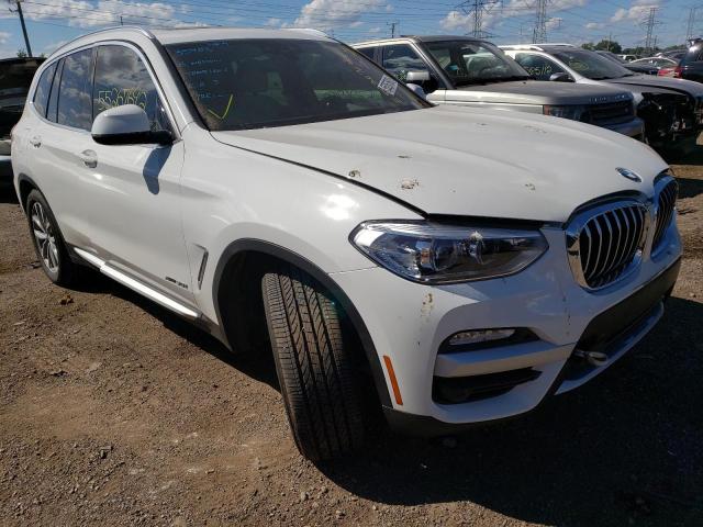 BMW X3 XDRIVE3 2018 with VIN 5UXTR9C54JLD59237 - Photo from auction