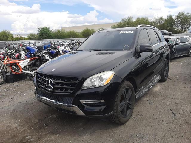 Photo 2 from auction – 2014 MERCEDES-BENZ ML 350 with VIN 4JGDA5JB3EA425141