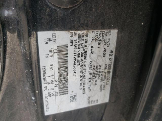 Photo 10 from auction – 2004 FORD EXPEDITION with VIN 1FMRU17W54LB56417