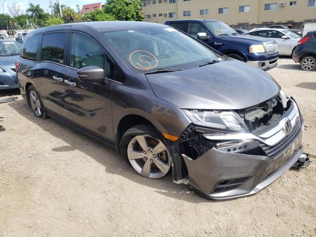 HONDA ODYSSEY EX 2018 with VIN 5FNRL6H73JB071697 - Photo from auction