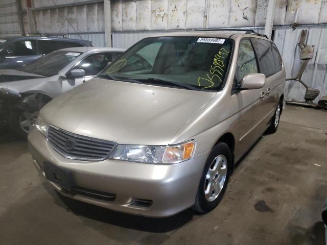 Photo 2 from auction – 2000 HONDA ODYSSEY EX with VIN 2HKRL1860YH523935