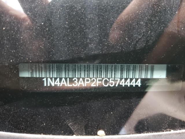 Photo 10 from auction – 2015 NISSAN ALTIMA 2.5 with VIN 1N4AL3AP2FC574444