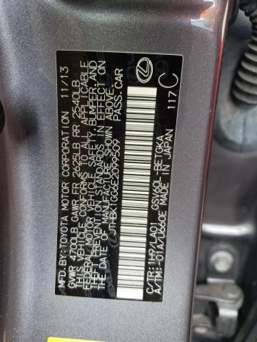 Photo 10 from auction – 2014 LEXUS ES 350 with VIN JTHBK1GG6E2099509