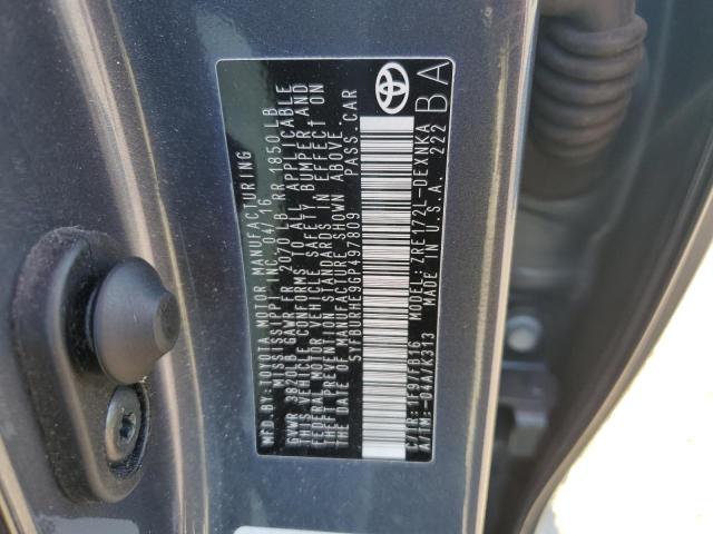 Photo 10 from auction – 2016 TOYOTA COROLLA L with VIN 5YFBURHE9GP497809