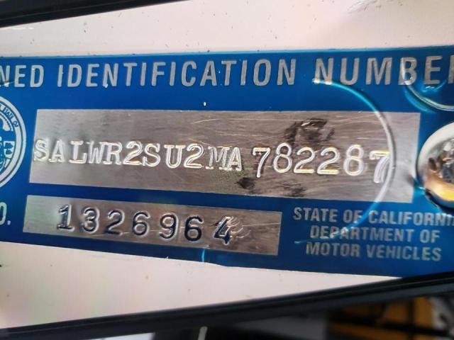 Photo 10 from auction – 2021 LAND ROVER RANGE ROVE with VIN SALWR2SU2MA782287