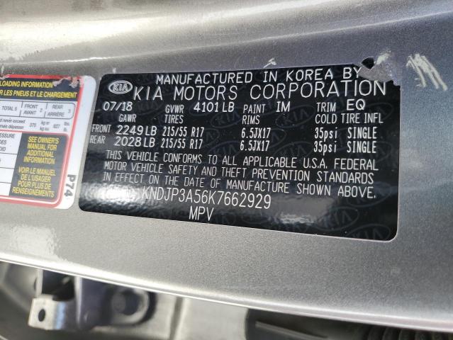 Photo 10 from auction – 2019 KIA SOUL + with VIN KNDJP3A56K7662929