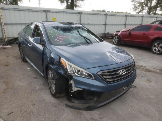 Photo 1 from auction – 2016 HYUNDAI SONATA SPO with VIN 5NPE34AFXGH309043