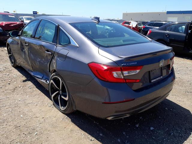 Photo 3 from auction – 2019 HONDA ACCORD SPO with VIN 1HGCV1F32KA080552