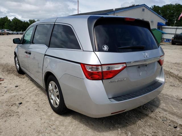 Photo 3 from auction – 2012 HONDA ODYSSEY LX with VIN 5FNRL5H21CB039283