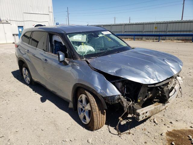 TOYOTA HIGHLANDER 2021 with VIN 5TDBZRBH2MS146411 - Photo from auction