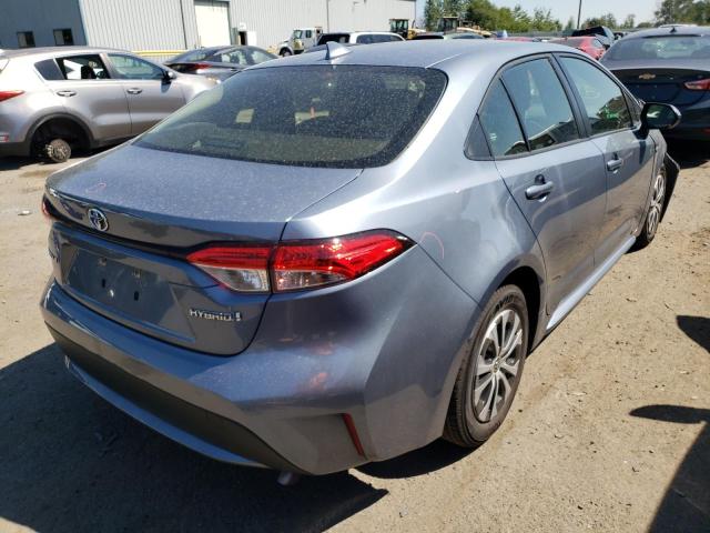 Photo 4 from auction – 2021 TOYOTA COROLLA LE with VIN JTDEAMDE8MJ019380