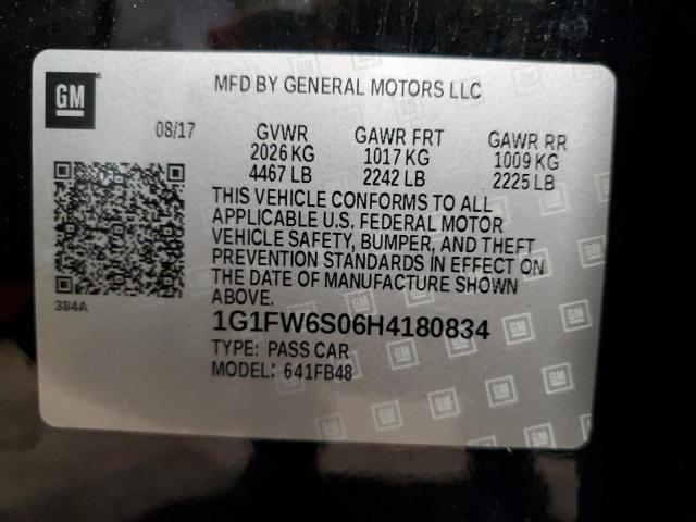 Photo 10 from auction – 2017 CHEVROLET BOLT EV LT with VIN 1G1FW6S06H4180834