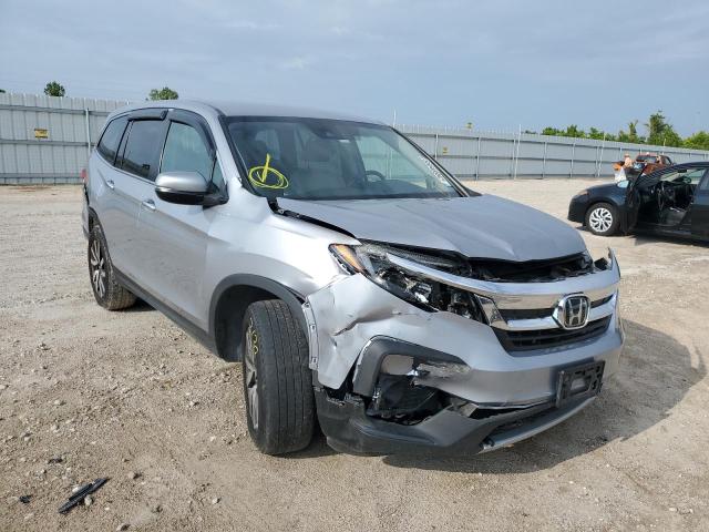 HONDA PILOT EX 2019 with VIN 5FNYF5H38KB046676 - Photo from auction