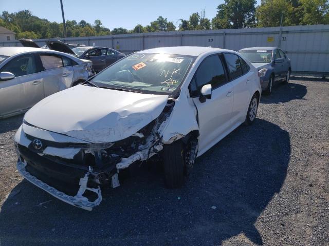 Photo 2 from auction – 2021 TOYOTA COROLLA LE with VIN JTDEPMAE4MJ183311