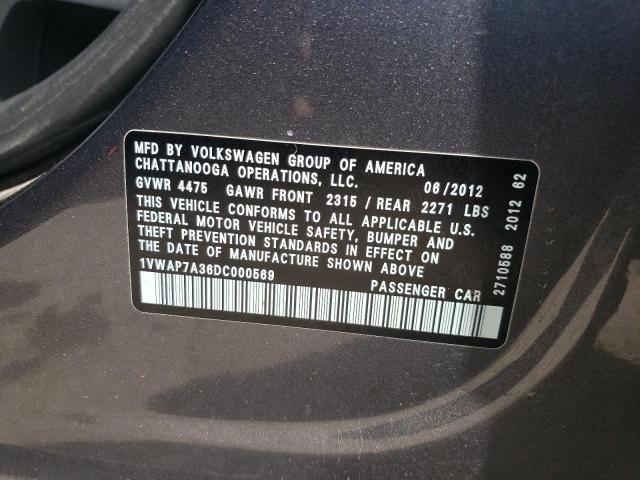 Photo 10 from auction – 2013 AUDI Q5 PREMIUM with VIN WA1LFAFP0DA018028
