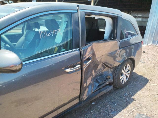 Photo 9 from auction – 2012 HONDA ODYSSEY TO with VIN 5FNRL5H90CB069484