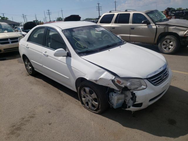 KIA SPECTRA EX 2008 with VIN KNAFE121085508732 - Photo from auction