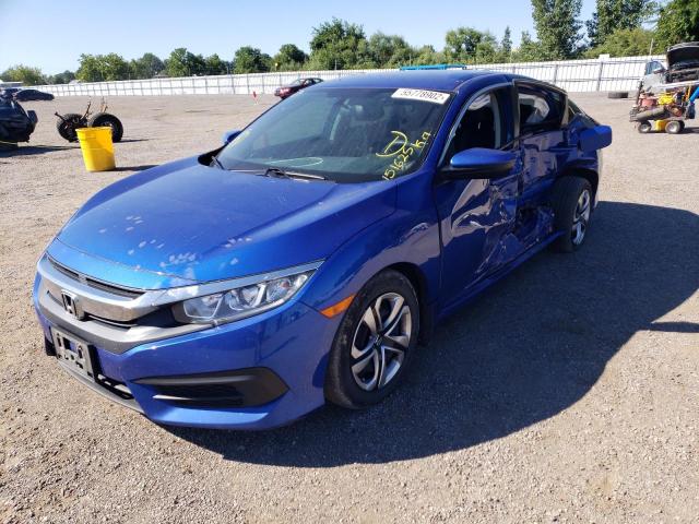 Photo 2 from auction – 2017 HONDA CIVIC LX with VIN 2HGFC2F55HH025209