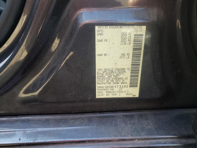 Photo 10 from auction – 2013 NISSAN ALTIMA 2.5 with VIN 1N4AL3AP1DN573142